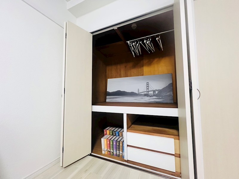 収納　※写真は403号室のものです