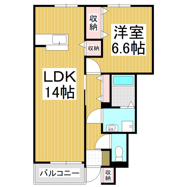 プラードIの間取り写真