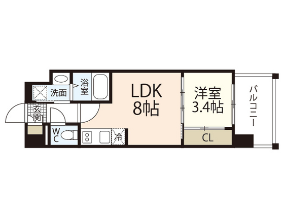 LiveCasa土橋の間取り写真