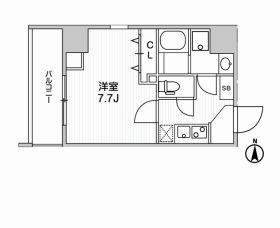 東京メトロ日比谷線 入谷駅 徒歩5分 13階建 築1年の間取り写真