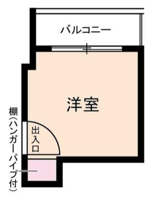 京王線 聖蹟桜ケ丘駅 徒歩4分 3階建 築37年の間取り写真