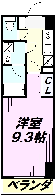 ドミール所沢Vの間取り写真