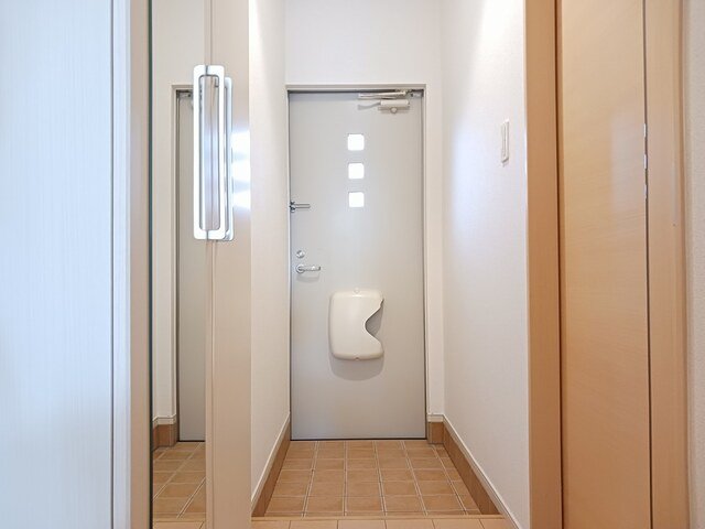 玄関　毎日通る玄関はこちらです