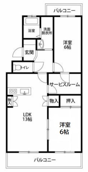 遠州鉄道 曳馬駅 徒歩24分 3階建 築24年の間取り写真