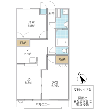 Forest Villa Bell Treeの間取り写真