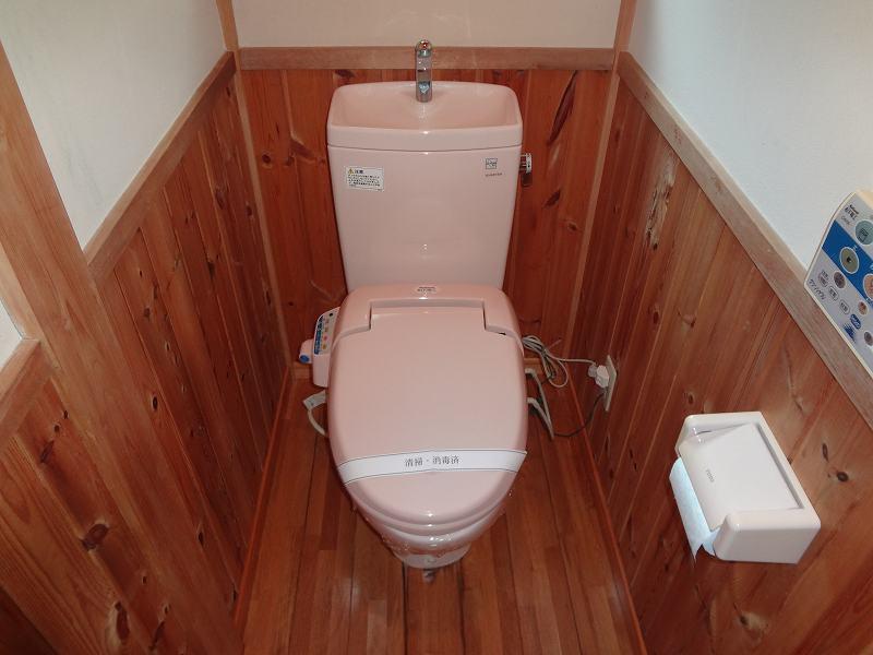 不動前貸家のトイレ写真