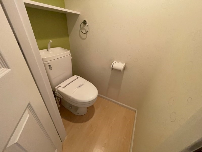 トイレ　清潔感のあるトイレです。