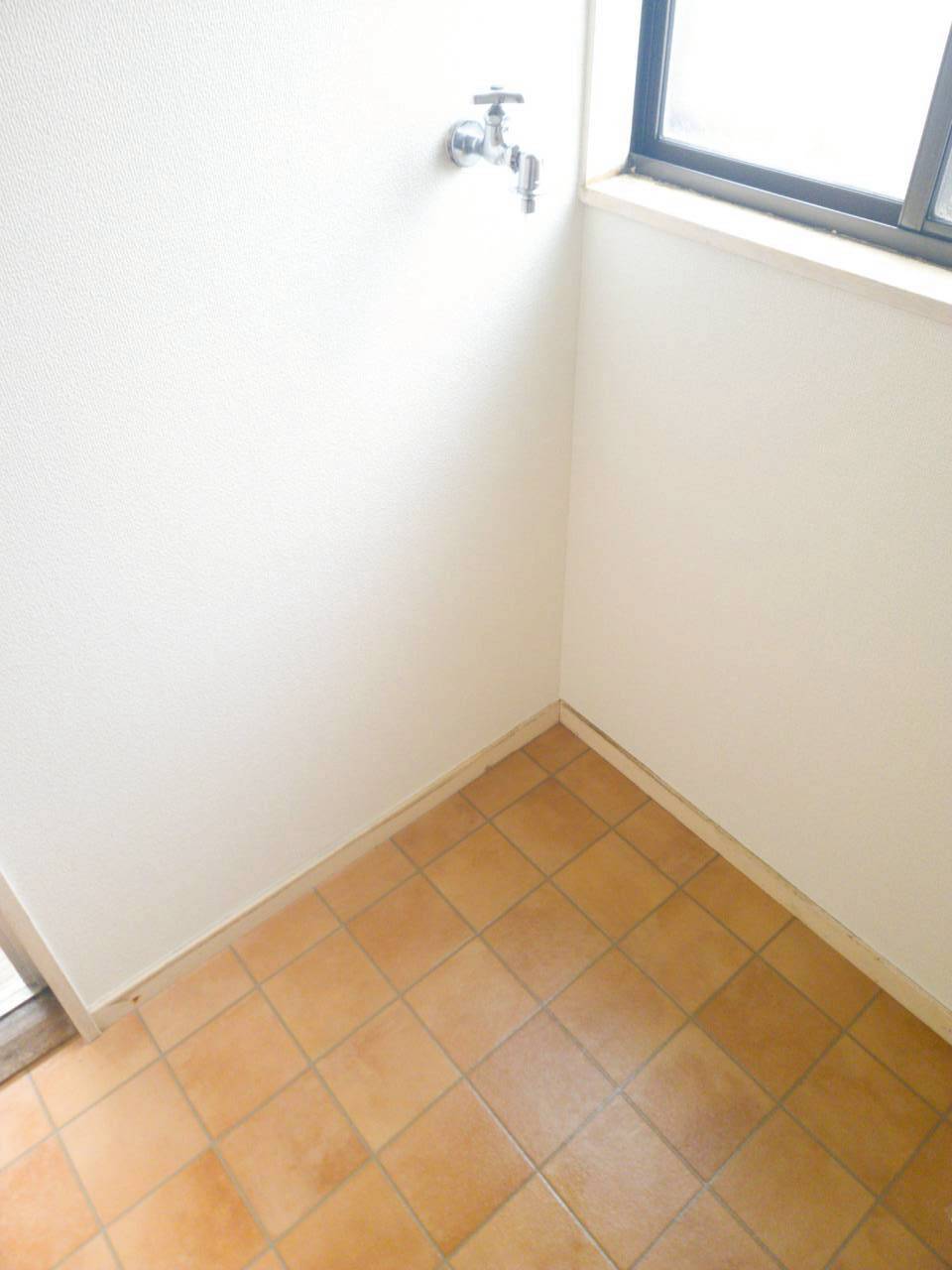 洗面設備　室内洗濯機置き場