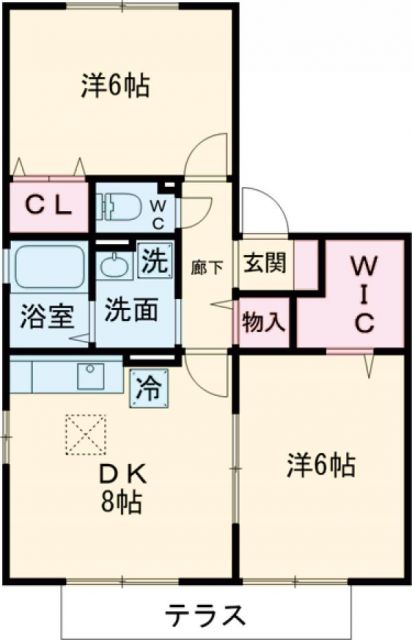 パインテールIIの間取り