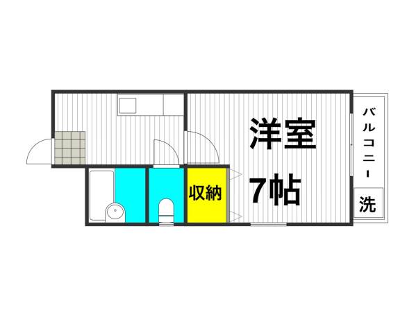 メゾン石井の間取り