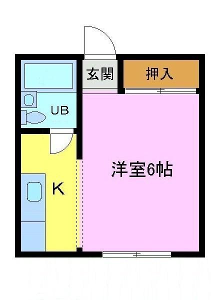 マンションシャトローの間取り