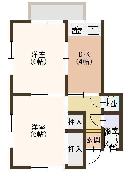 コウノカルチャーの間取り