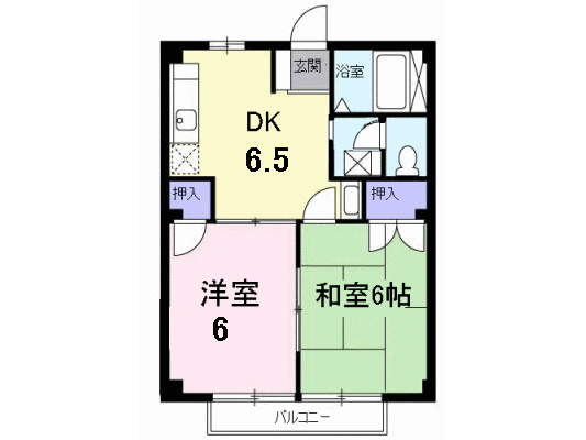 サンドリームの間取り