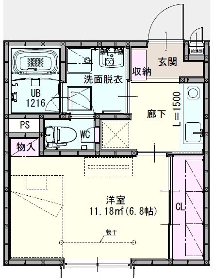 CHACOTT（チャコット）の間取り