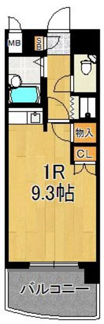 Ｋステーション八田の間取り