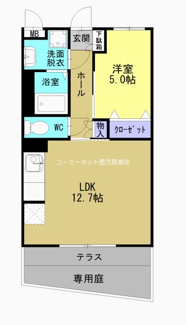 セントアースの間取り