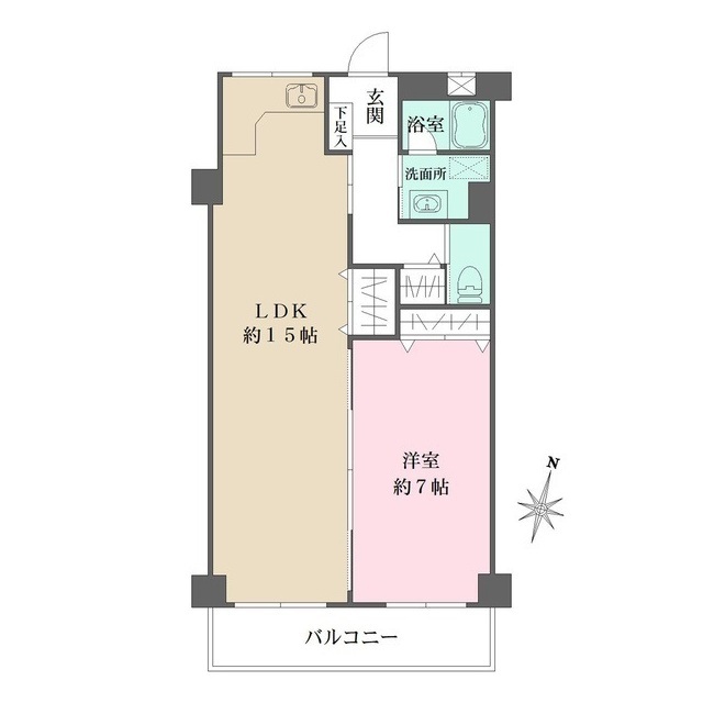 サンライフつちやの間取り