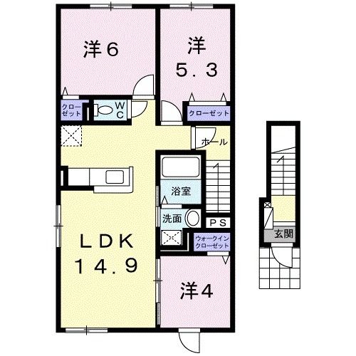 グレースＫの間取り