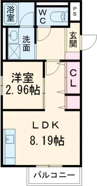 クレアールの間取り