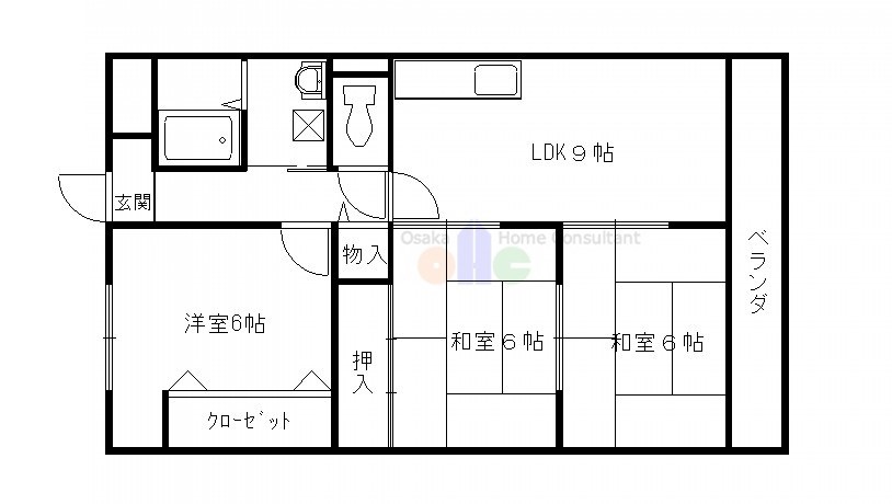 エスペラールの間取り