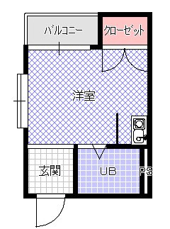 プレステージ寝屋川の間取り