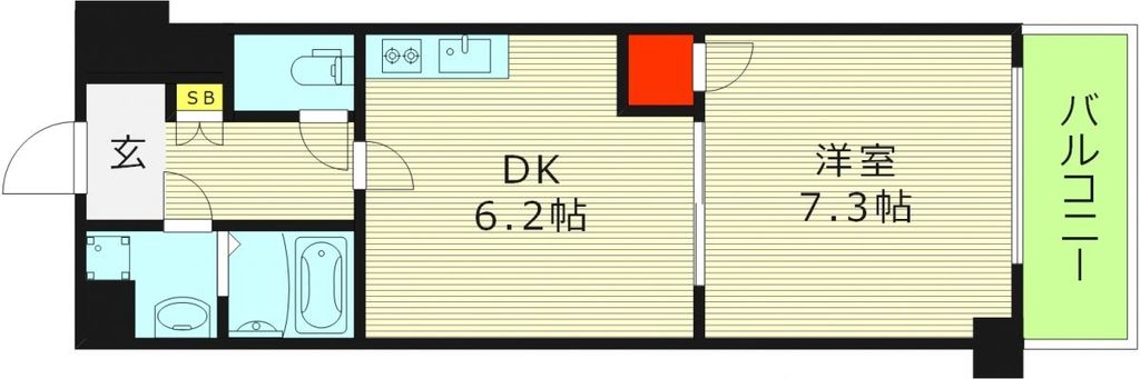 ラブリーガーデンビューの間取り