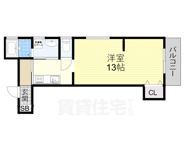 セレニティ村野本町の間取り