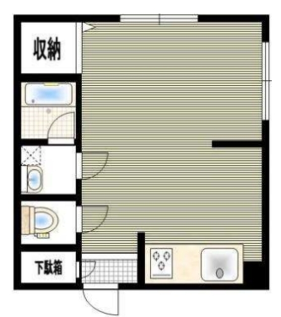 コーポ楓の間取り