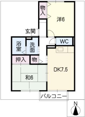 ビューテラスの間取り