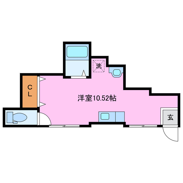 鈴鹿市加佐登のアパートの間取り