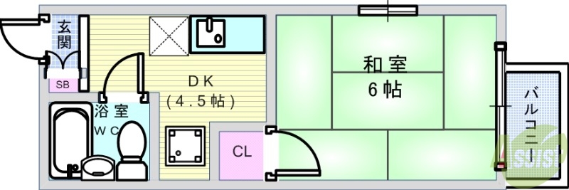 ジュネス阪本の間取り