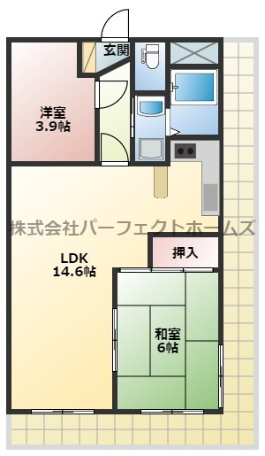 ふぁみーゆ寝屋川セントラルパークA棟の間取り