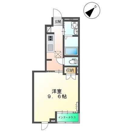 (仮)スターテラスII塩冶町の間取り