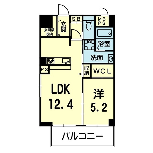 BEENOS月出の間取り