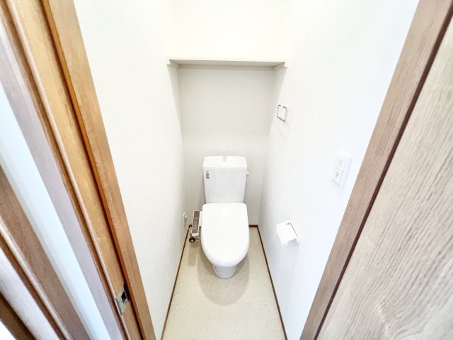トイレ　ゆったりとした空間のトイレです