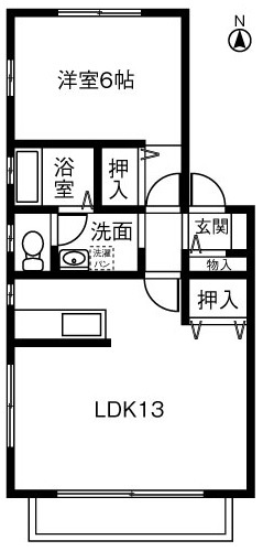 ジュネスの間取り