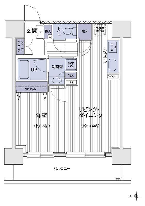 エスティメゾン大島の間取り