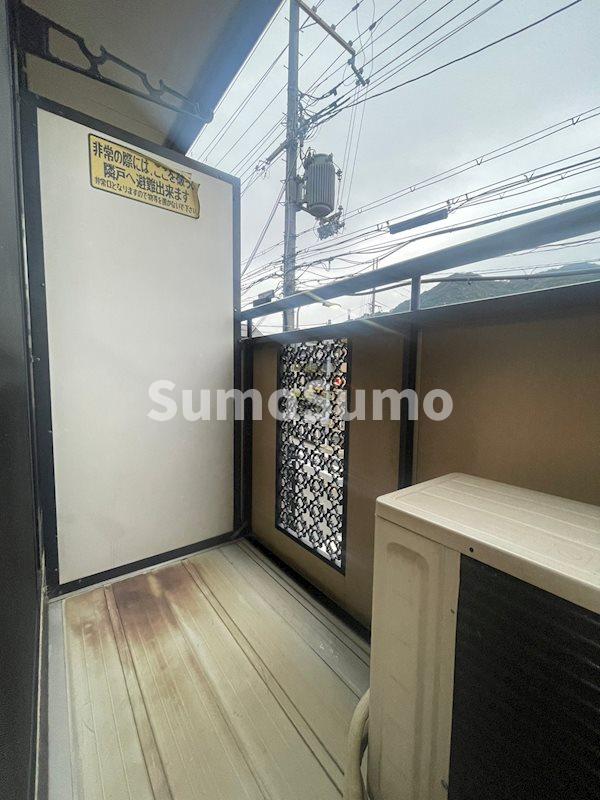 バルコニー　広々としたバルコニーです