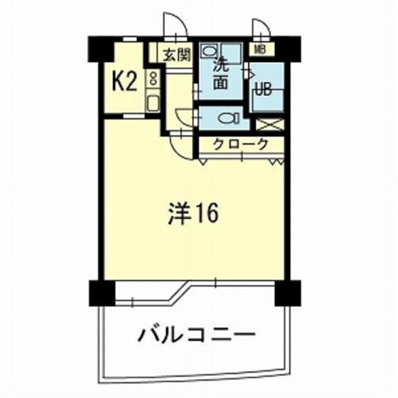 サウスビューの間取り