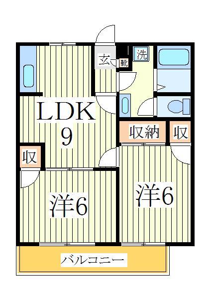 我孫子市我孫子のマンションの間取り