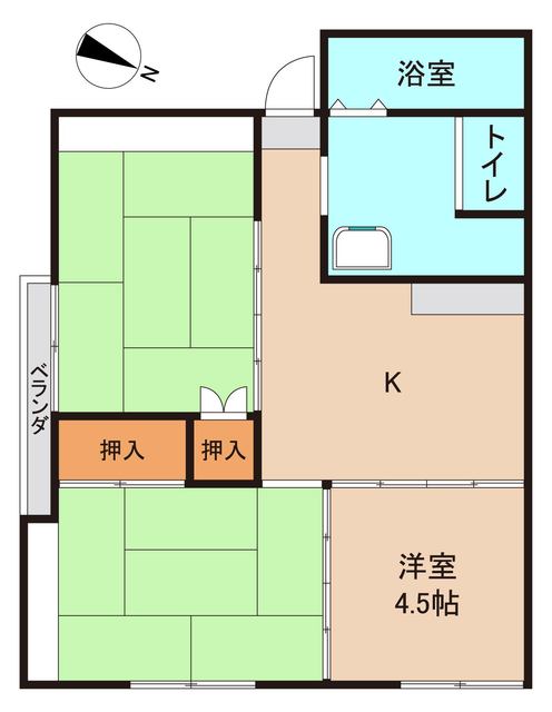 ソレイユの間取り