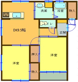 アメニティハウスの間取り