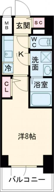 エスリード神戸レジデンスの間取り