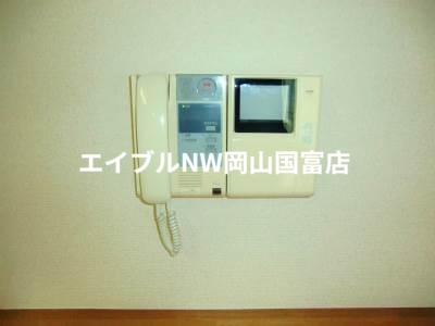 セキュリティ　モニター付きインターホン