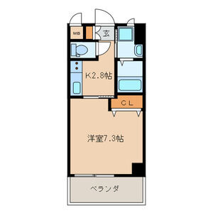 ERIOS COURT 香春口の間取り写真