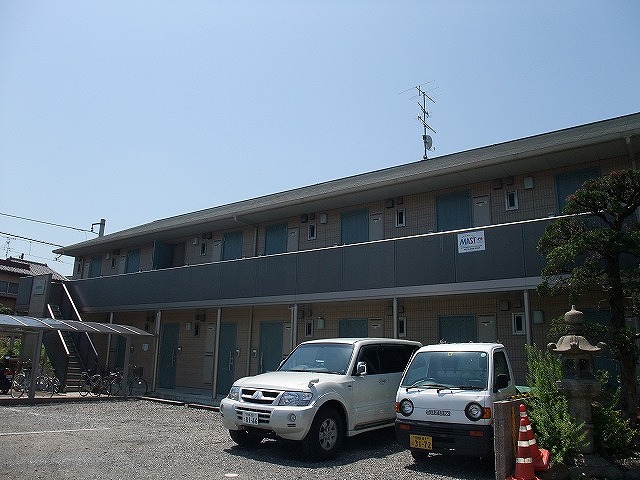 建物外観　みんなに好評のかわいらしい外観です！