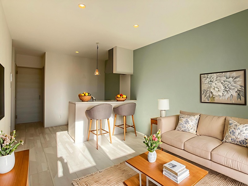 居室・リビング　本画像はCGで作成しており実際に現地に家具は置かれてません。