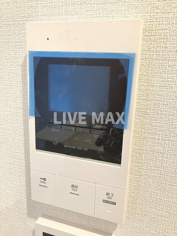 セキュリティ　モニター付きインターホン