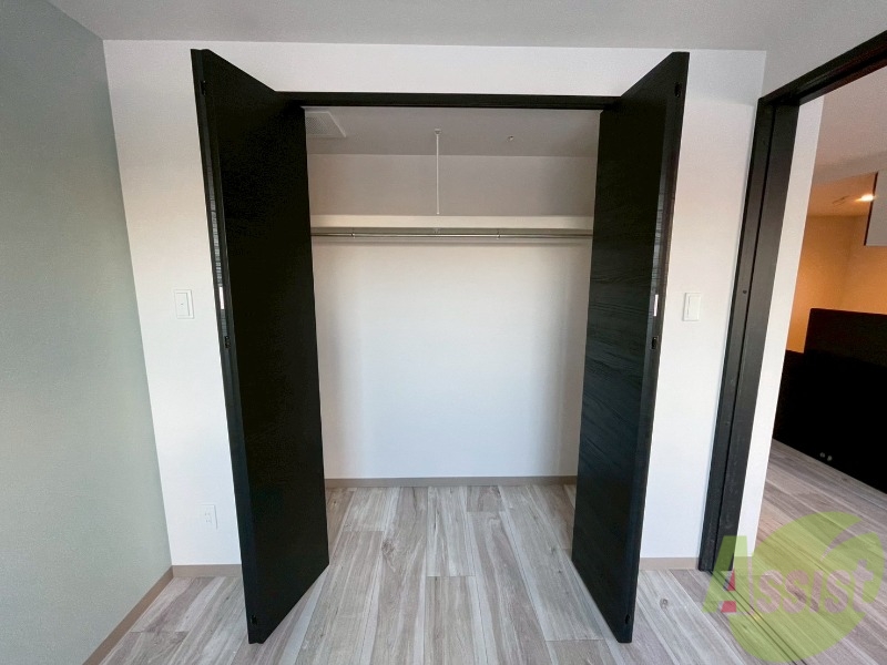 収納　収納もバッチリあるのでお部屋が片付きますよ！