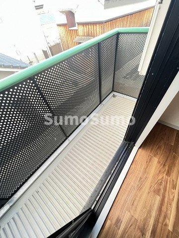 バルコニー　バルコニーがあります